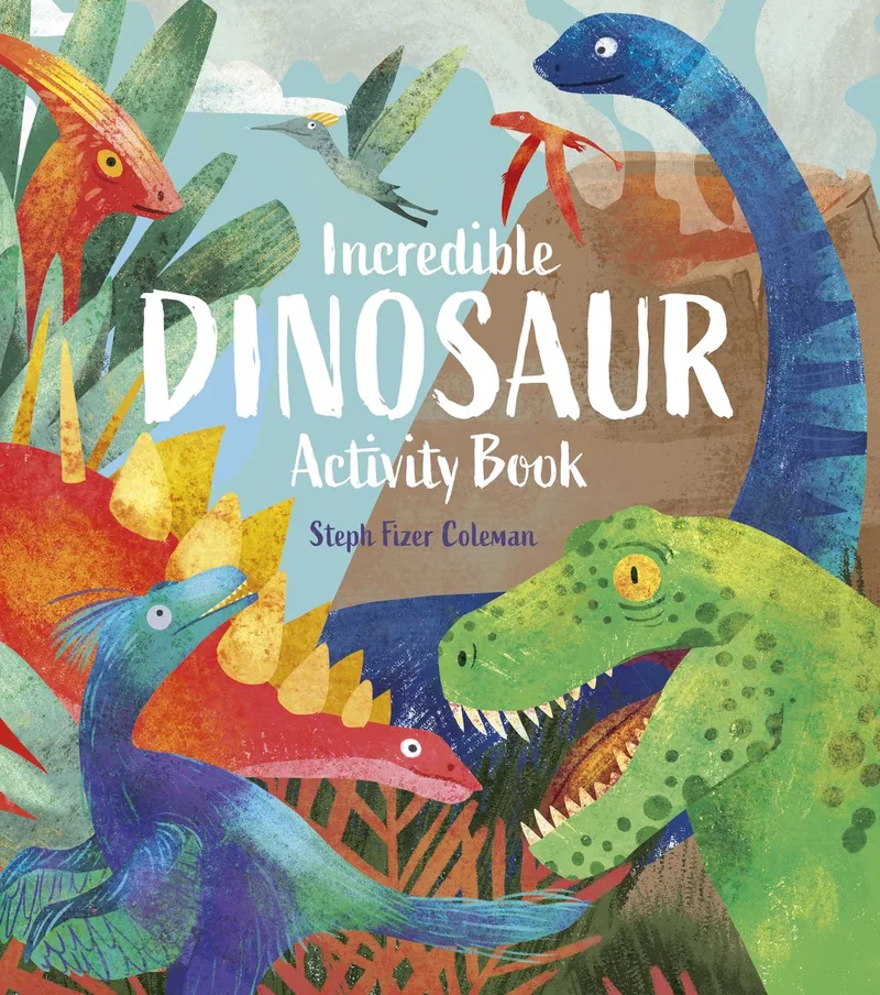 Incredible Dinosaur Activity Book von Arcturus – Buchfoto
