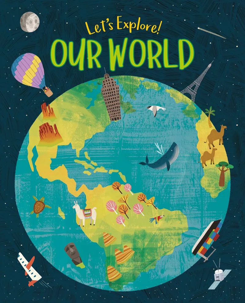 Let's Explore! Our World von Arcturus – Buchfoto