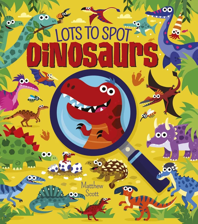 Lots to Spot: Dinosaurs von Arcturus – Buchfoto
