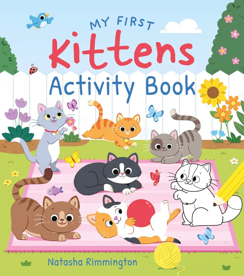 My First- My First Kittens Activity Book fra Arcturus – billede af bogen