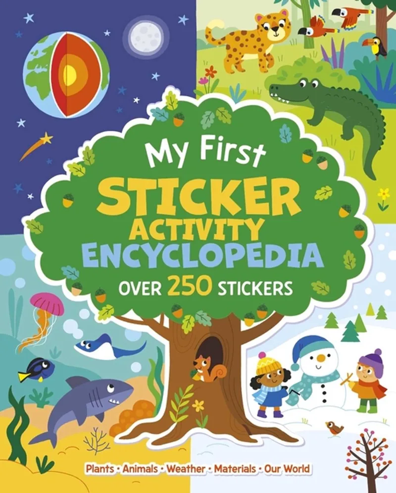 My First Sticker Activity Encyclopedia von Arcturus – Buchfoto