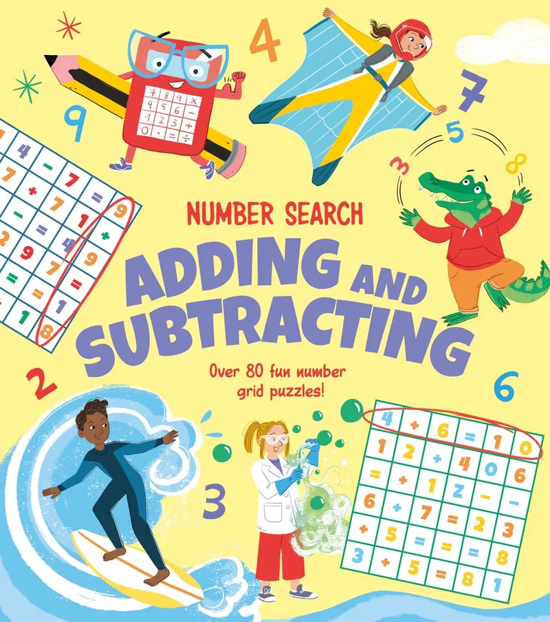 Number Search: Adding and Subtracting von Arcturus – Buchfoto