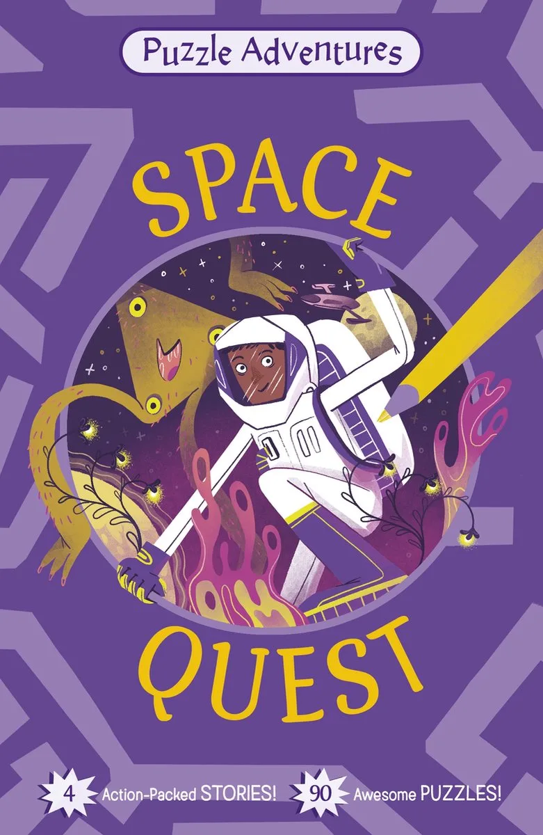 Puzzle Adventures- Space Quest von Arcturus – Buchfoto