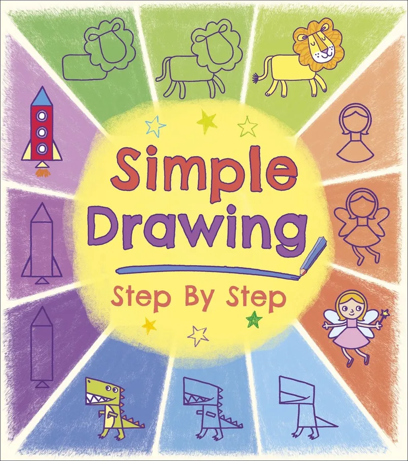 Simple Drawing Step by Step von Arcturus – Buchfoto