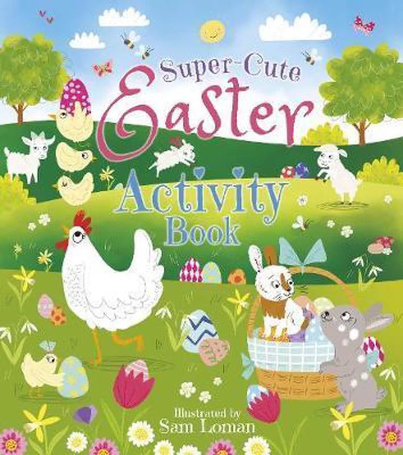 Super-Cute Easter Activity Book van Arcturus – boekfoto