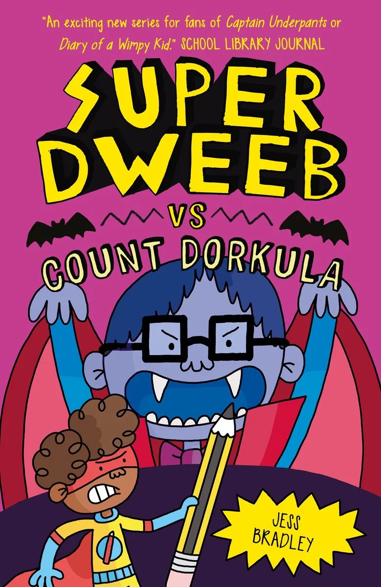 Super Dweeb- Super Dweeb vs Count Dorkula fra Arcturus – billede af bogen