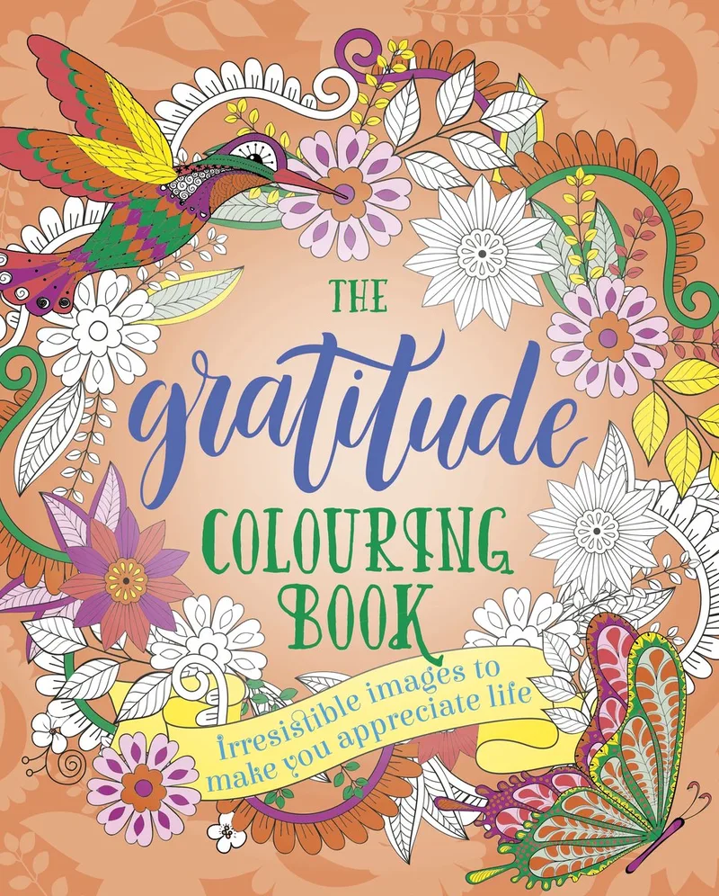 The Gratitude Colouring Book von Arcturus – Buchfoto
