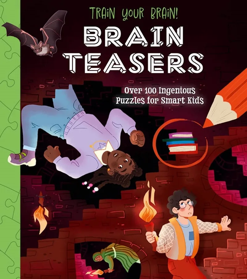 Train Your Brain Puzzles- Train Your Brain! Brain Teasers von Arcturus – Buchfoto