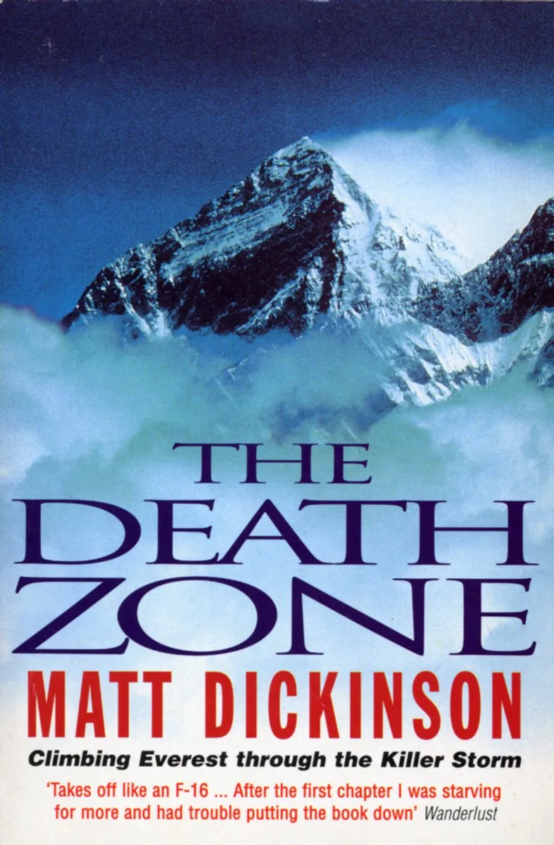 Death Zone von Arrow Books – Buchfoto