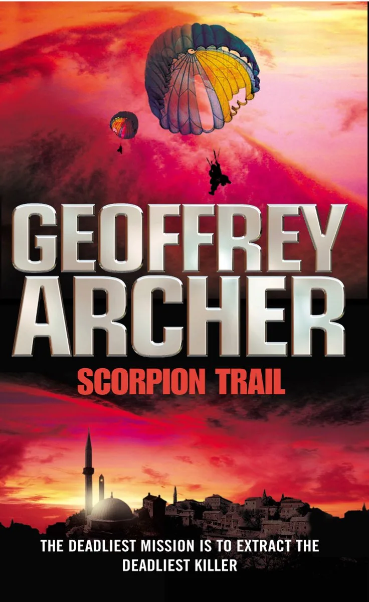 Scorpion Trail von Arrow Books – Buchfoto