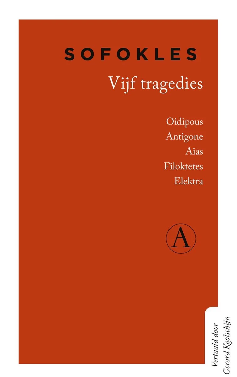 Vijf tragedies von Athenaeum – Buchfoto