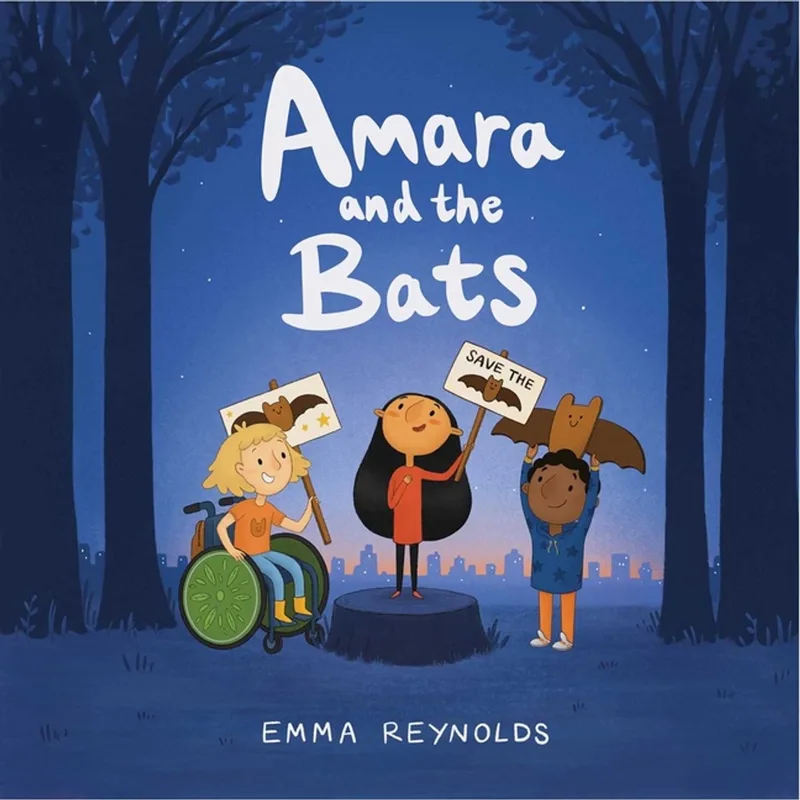Amara and the Bats von Atheneum – Buchfoto