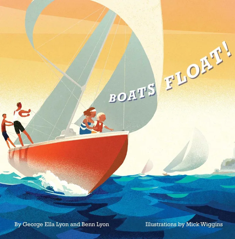Boats Float! fra Atheneum – billede af bogen