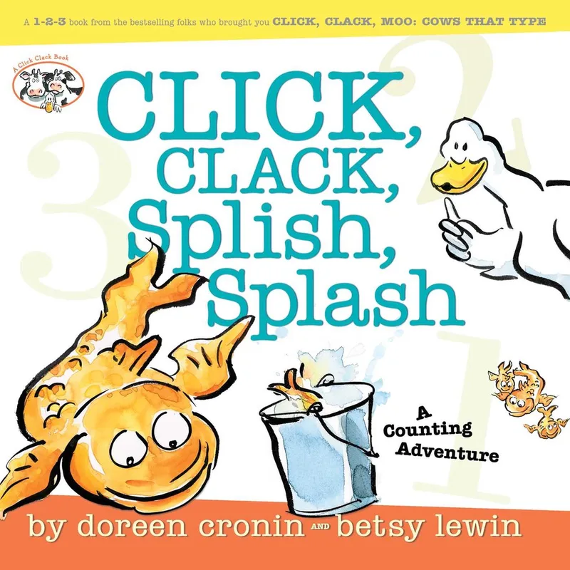 Click, Clack, Splish, Splash fra Atheneum – billede af bogen