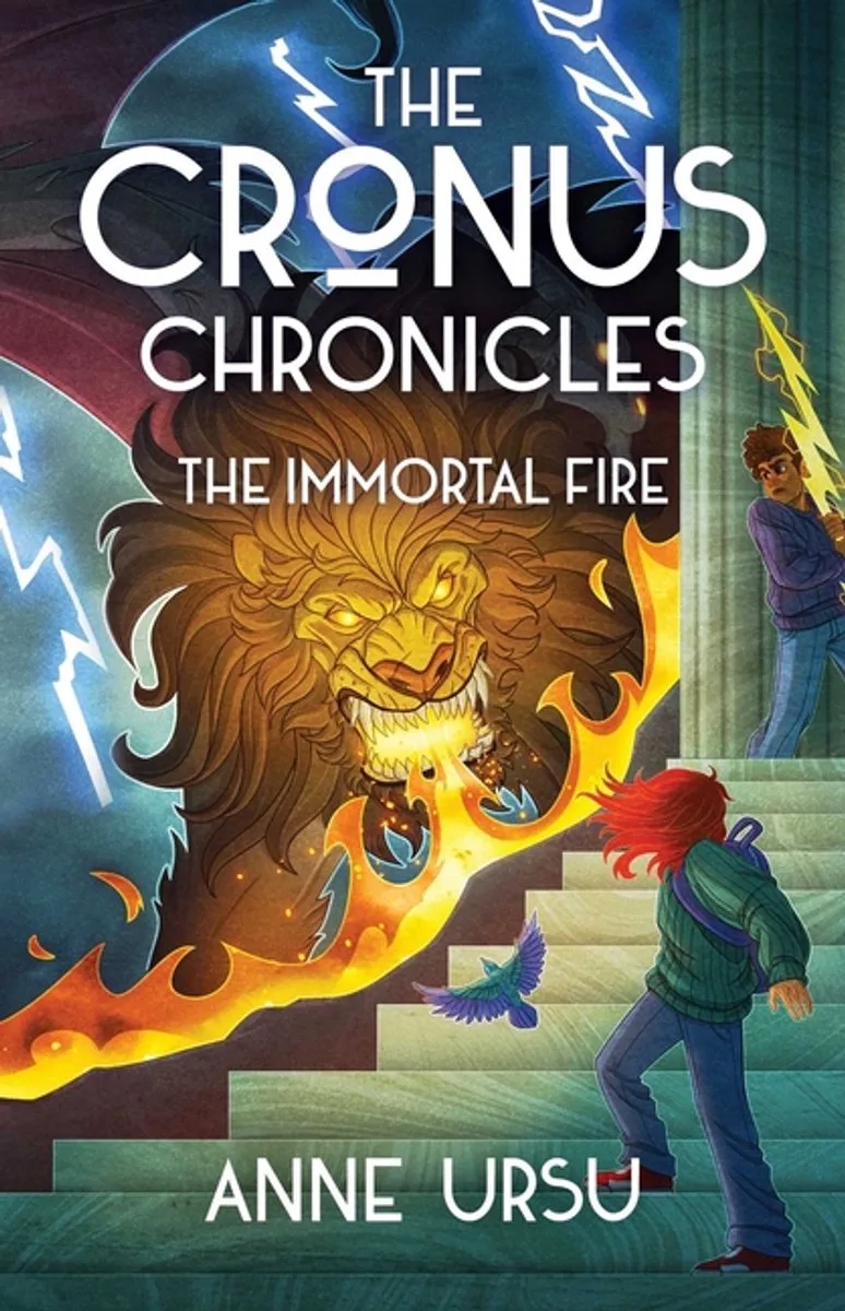 Cronus Chronicles-The Immortal Fire von Atheneum – Buchfoto