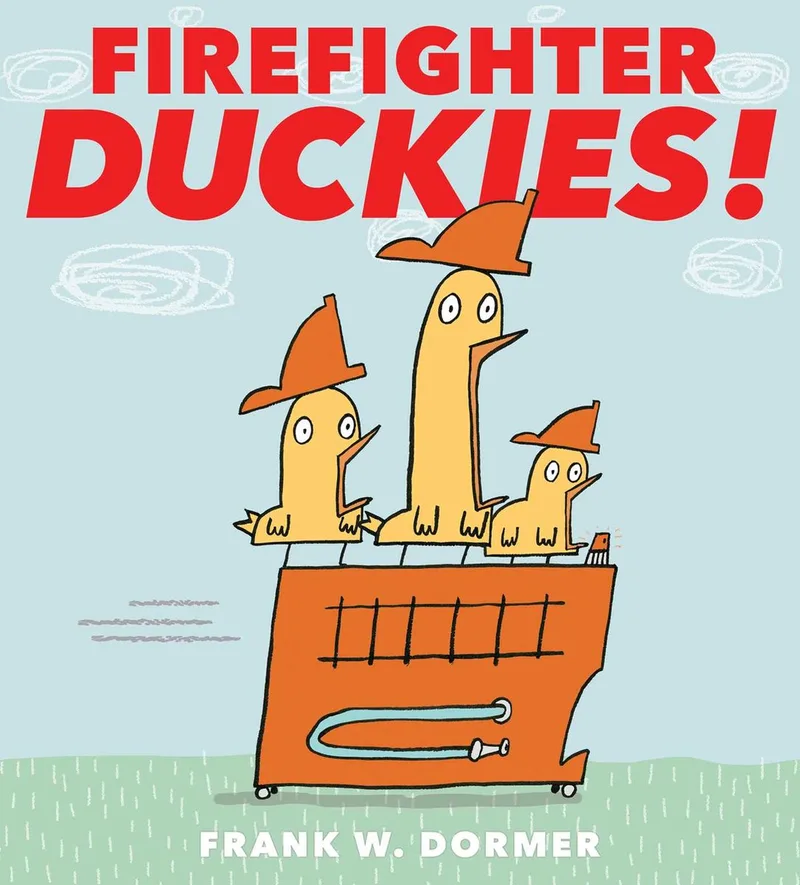 Firefighter Duckies! von Atheneum – Buchfoto