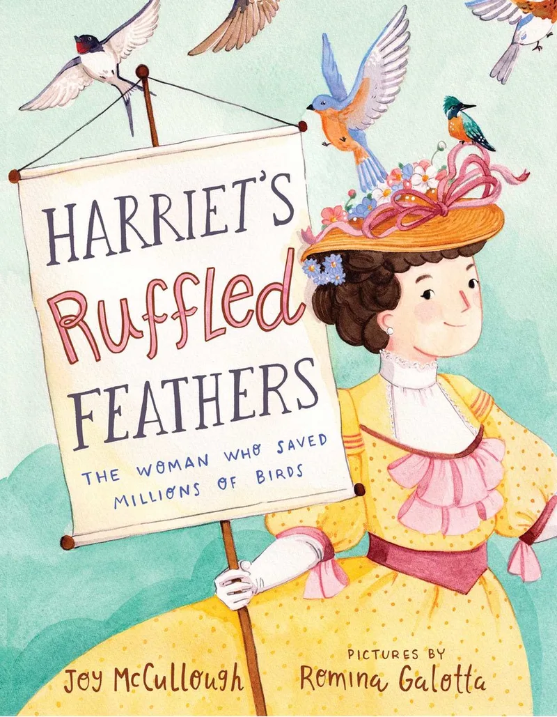 Harriet's Ruffled Feathers von Atheneum – Buchfoto