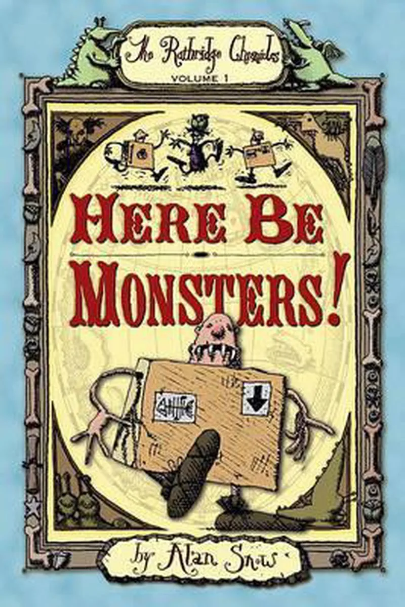 Here Be Monsters! von Atheneum – Buchfoto