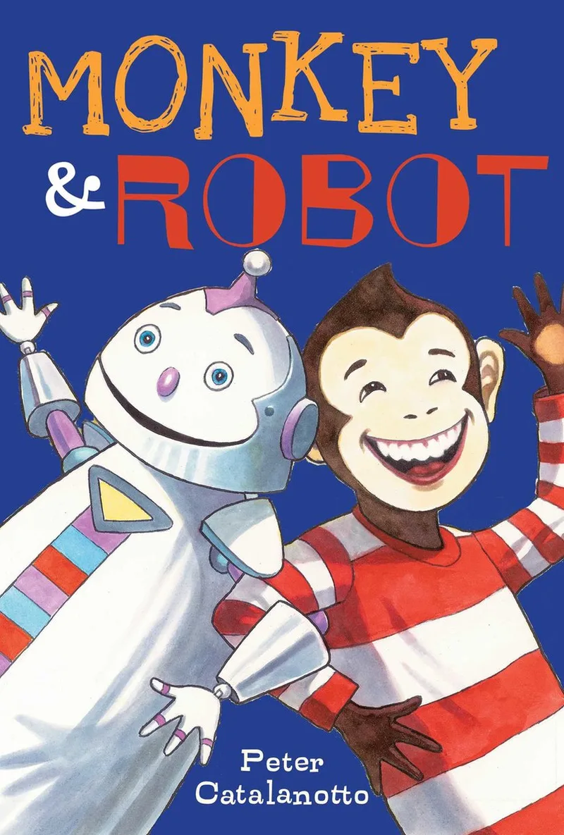 Monkey & Robot van Atheneum – boekfoto