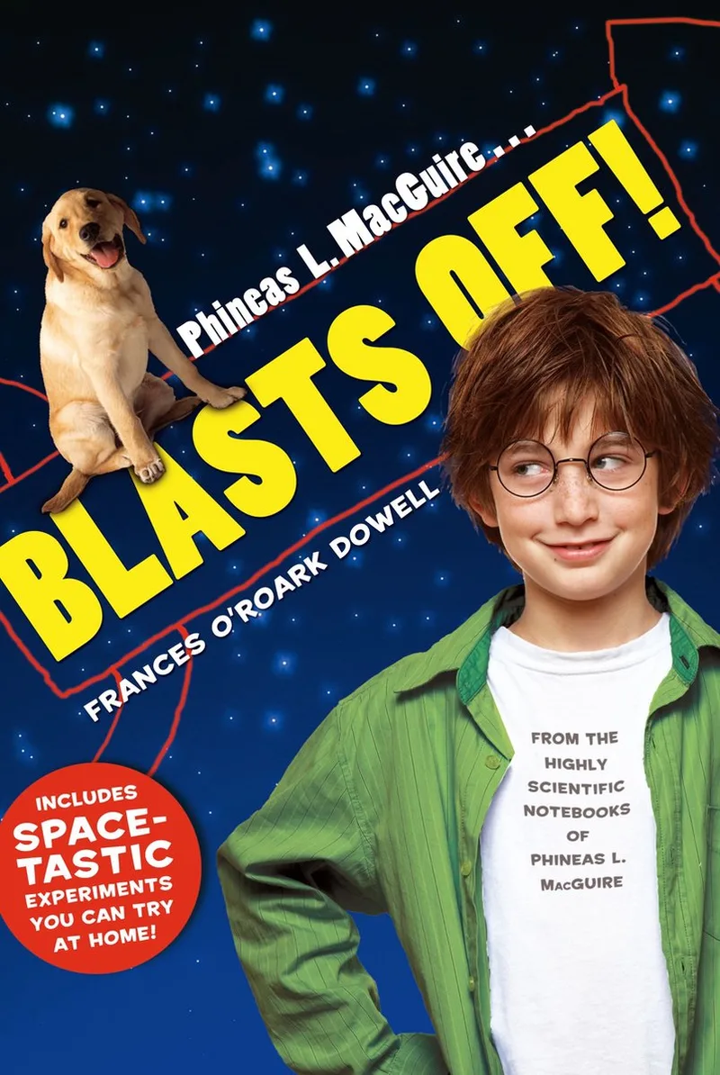 Phineas L. Macguire... Blasts Off! von Atheneum – Buchfoto