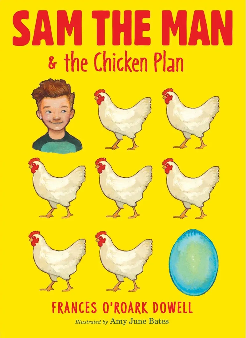Sam the Man & the Chicken Plan von Atheneum – Buchfoto