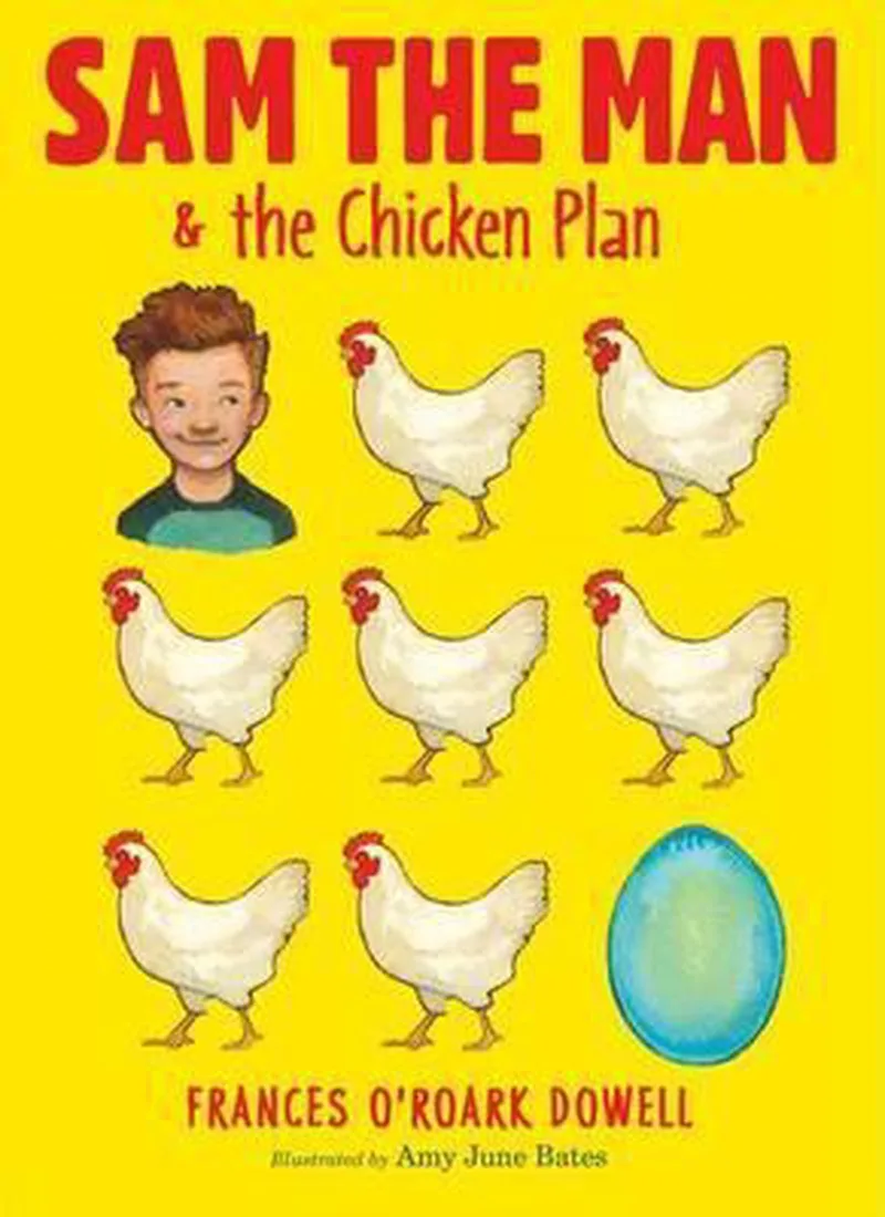 Sam the Man & the Chicken Plan von Atheneum – Buchfoto