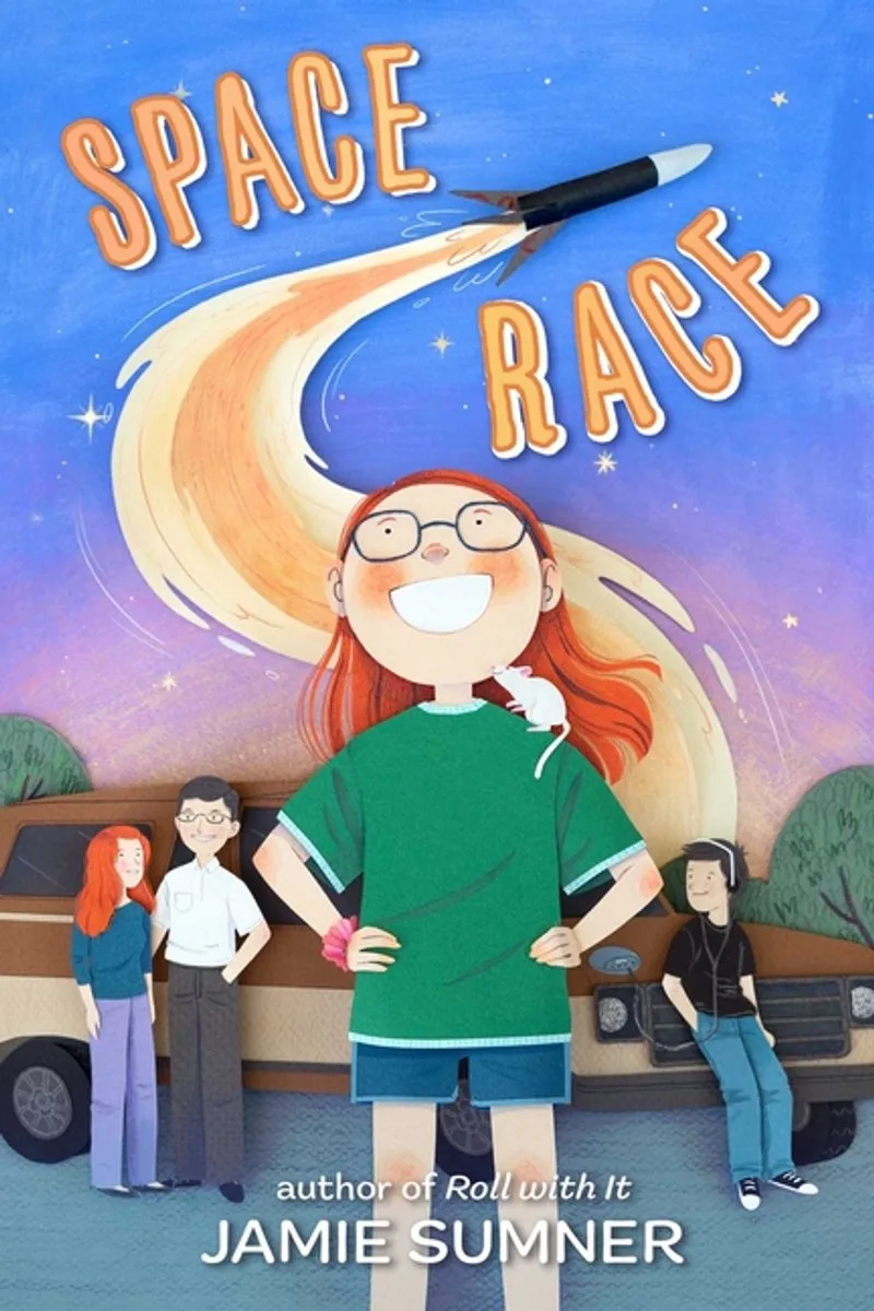 Space Race von Atheneum – Buchfoto