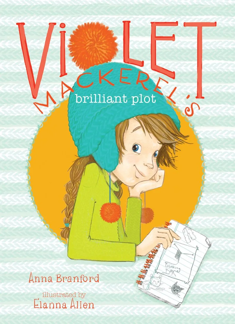 Violet Mackerel's Brilliant Plot van Atheneum – boekfoto