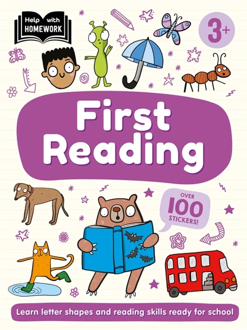 Help With Homework: 3+ First Reading von Autumn Publishing – Buchfoto