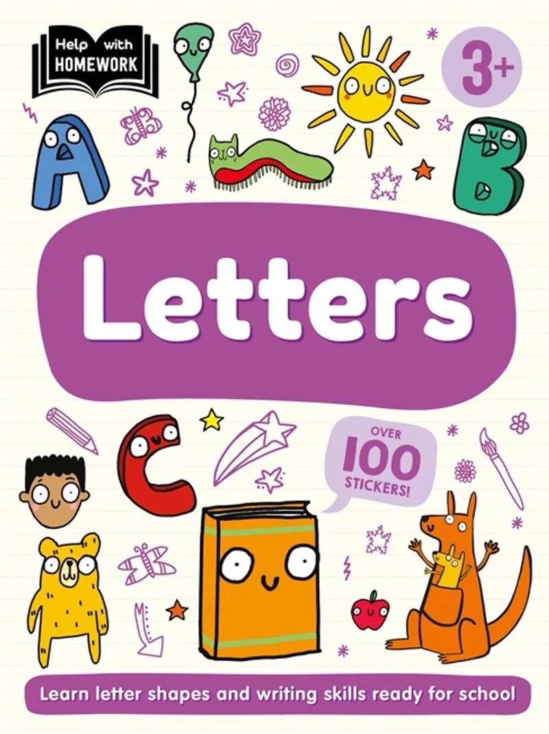 Help With Homework: 3+ Letters von Autumn Publishing – Buchfoto