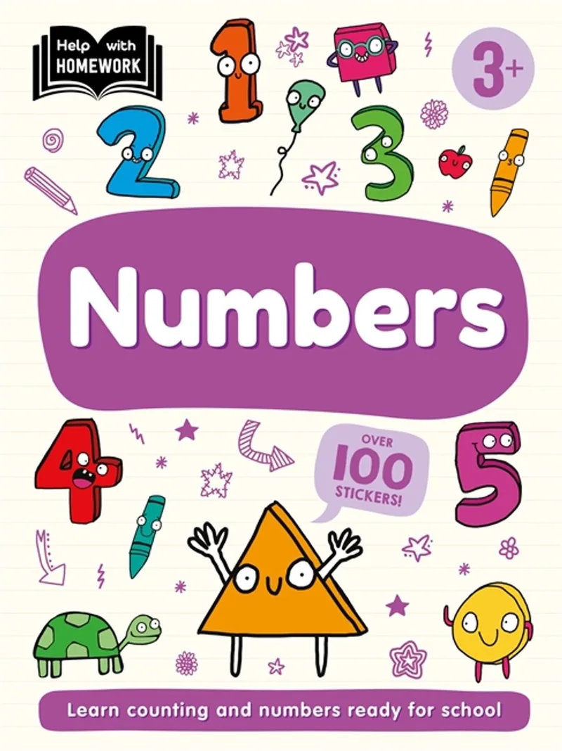 Help With Homework: 3+ Numbers von Autumn Publishing – Buchfoto