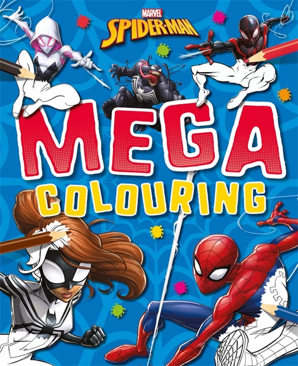 Marvel Spider-Man: Mega Colouring von Autumn Publishing – Buchfoto