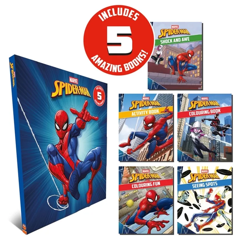 Marvel: Spiderman von Autumn Publishing – Buchfoto