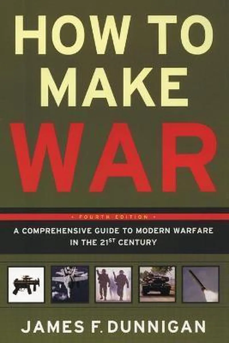 How to Make War von Avon – Buchfoto