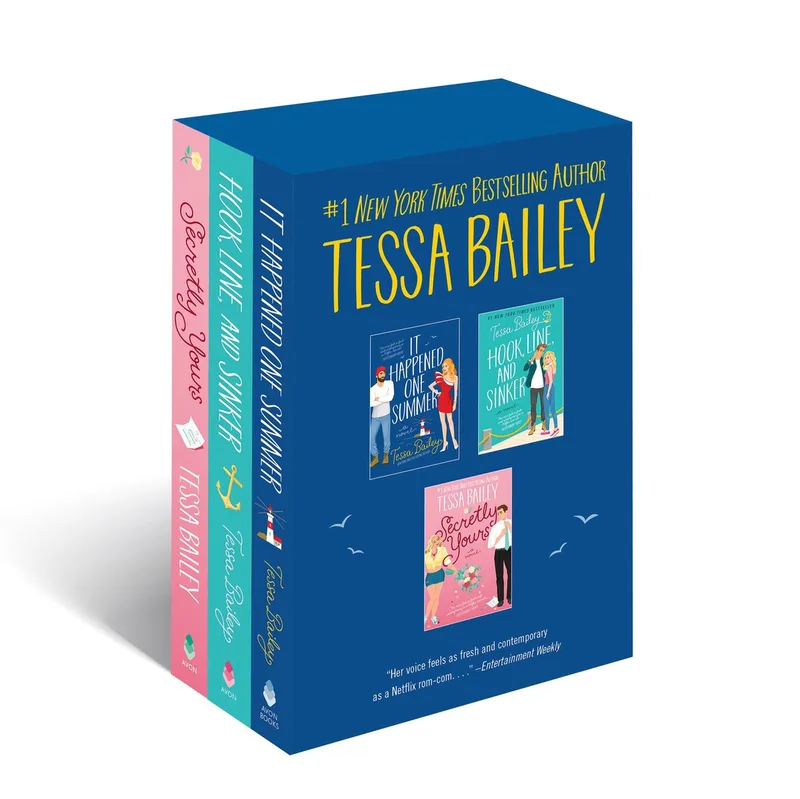Tessa Bailey Boxed Set fra Avon – billede af bogen