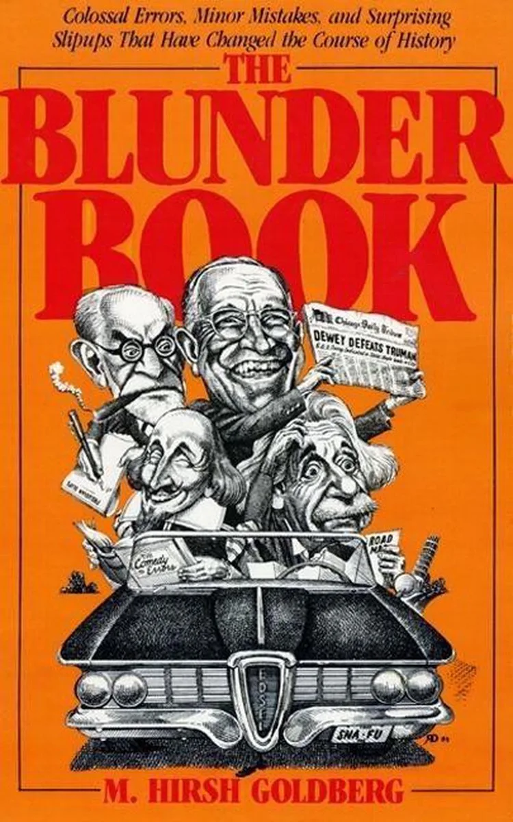 The Blunder Book von Avon – Buchfoto