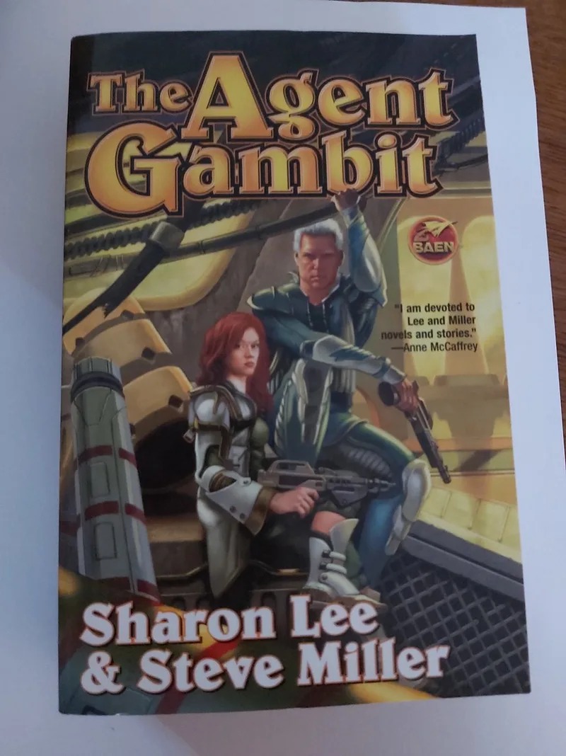 Agent Gambit fra Baen Books – billede af bogen