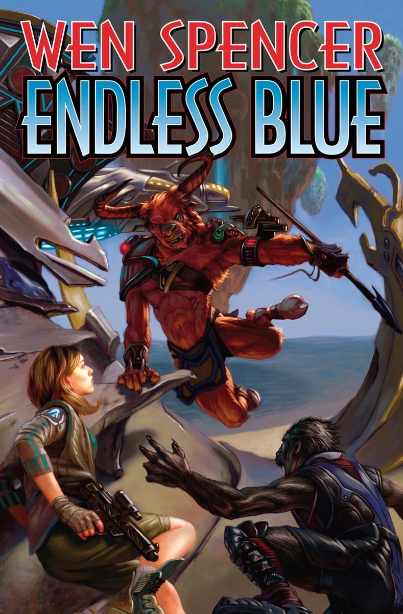 Endless Blue von Baen Books – Buchfoto