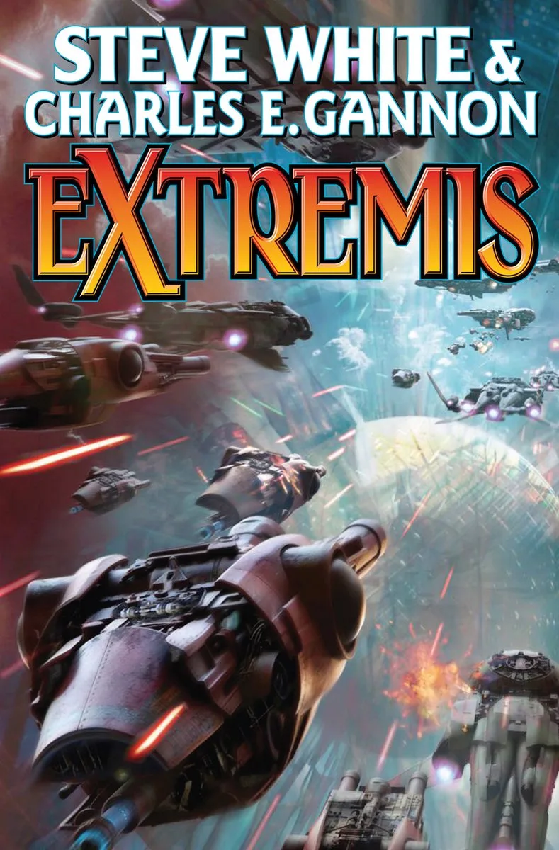 Extremis fra Baen Books – billede af bogen