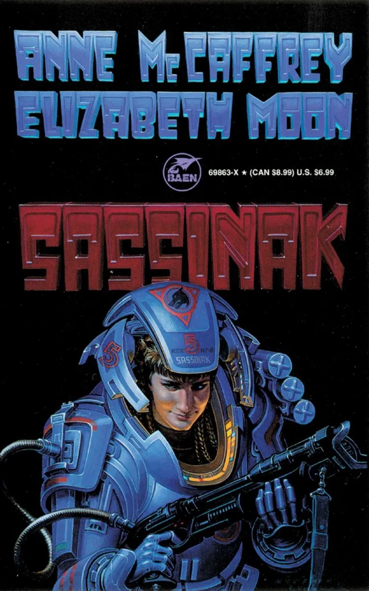 Sassinak von Baen Books – Buchfoto