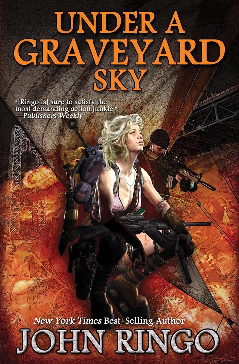 Under A Graveyard Sky fra Baen Books – billede af bogen