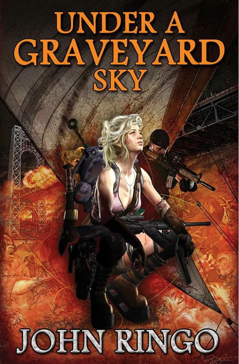 Under A Graveyard Sky von Baen Books – Buchfoto