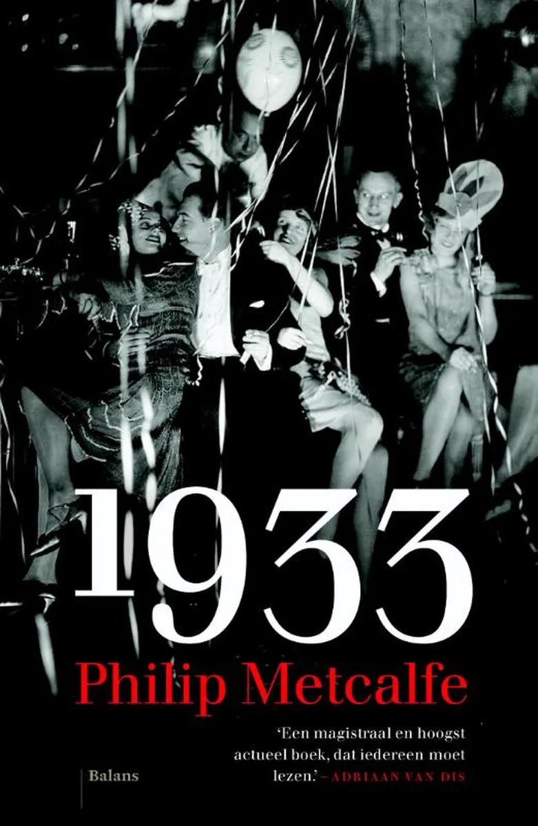 1933 von Balans – Buchfoto