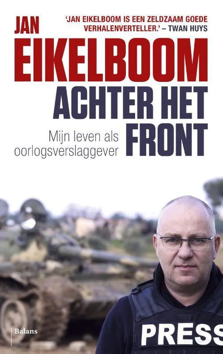 Achter het front de Balans – photo du livre