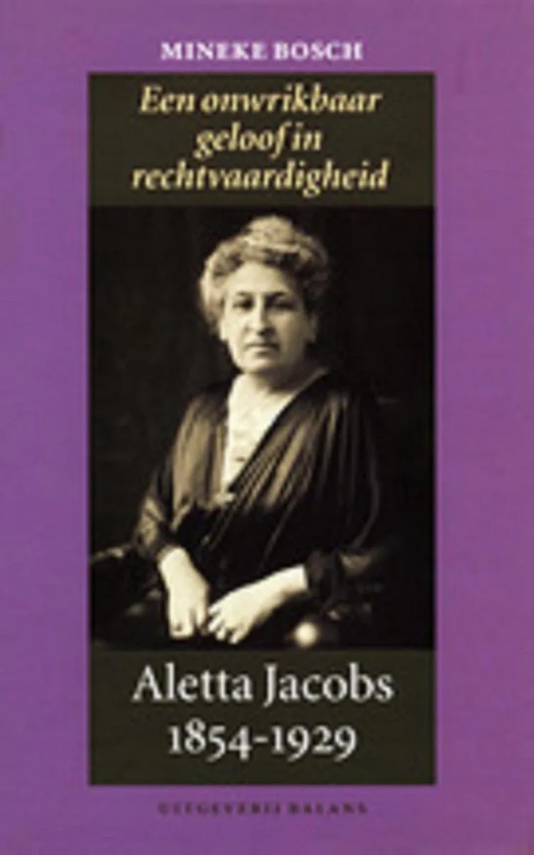 Aletta Jacobs 1854-1929 von Balans – Buchfoto