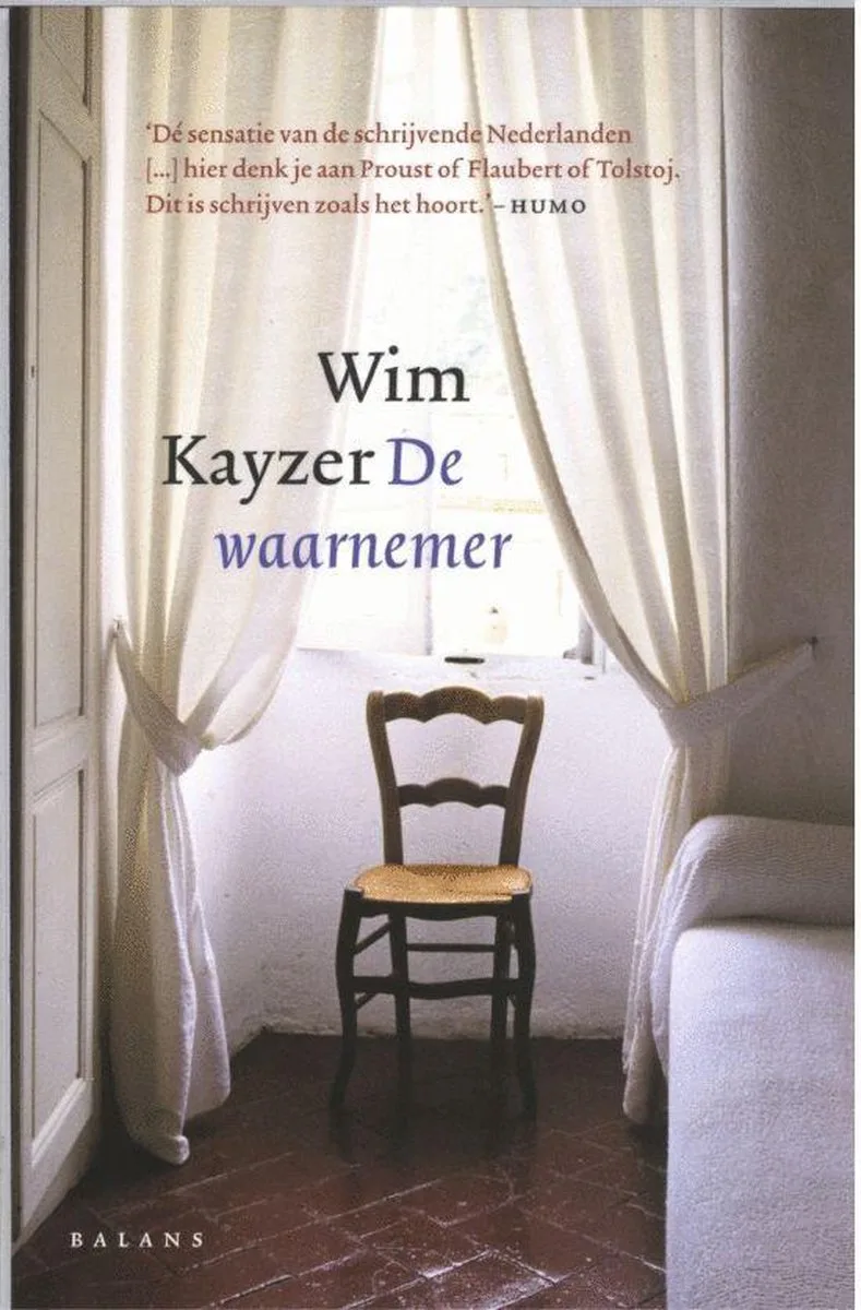 De waarnemer von Balans – Buchfoto