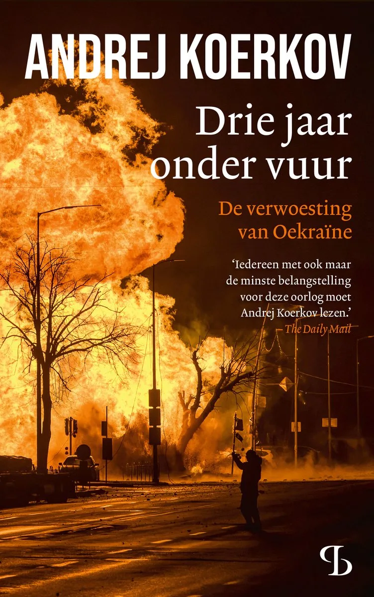 Drie jaar onder vuur fra Balans – billede af bogen