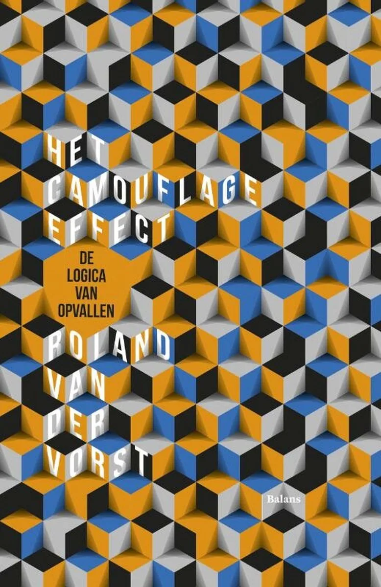 Het camouflage effect de Balans – photo du livre