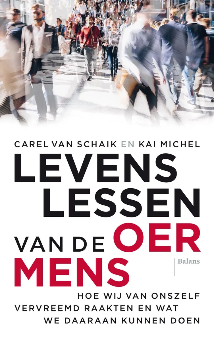 Levenslessen van de oermens von Balans – Buchfoto
