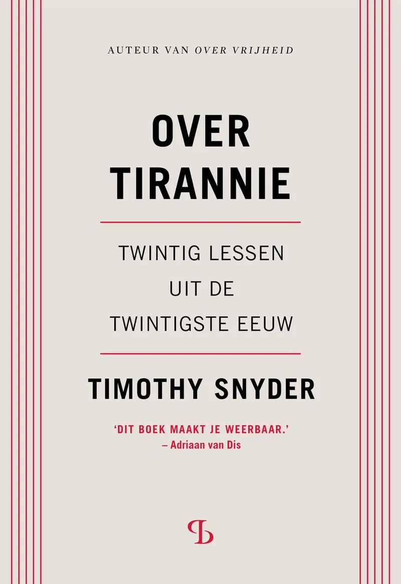 Over tirannie fra Balans – billede af bogen